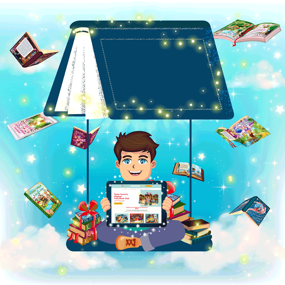 fairy book club Teelie Turner,Bookclub,Teelie Turner,Teelie Turner Author,children’s book club,Teelie Turner books,kids reading club,storytime activities