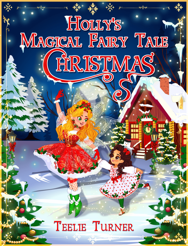 holly magical fairy tale christmas book cover min